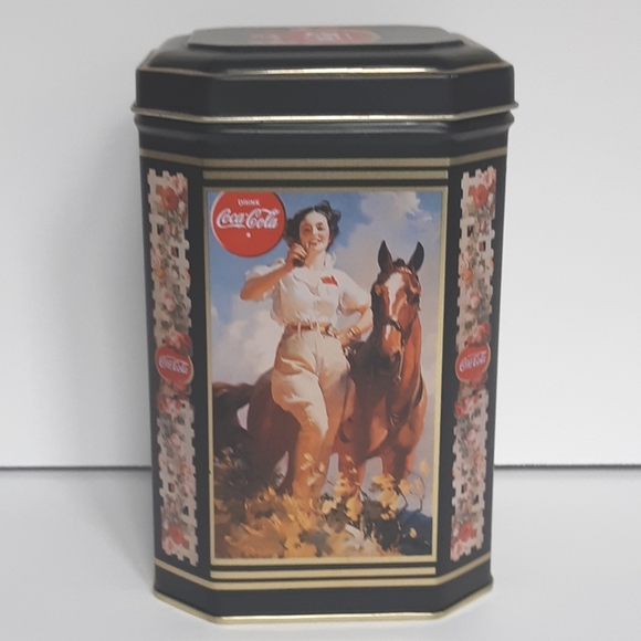 Coca-Cola octagonal tin - Picture 4 of 6
